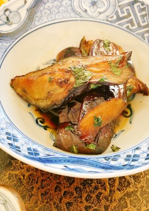 茄子の甘酢シソ炒め-レシピのメイン写真