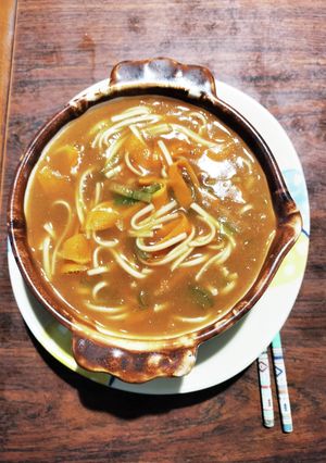 煮込みカレーうどん-レシピのメイン写真