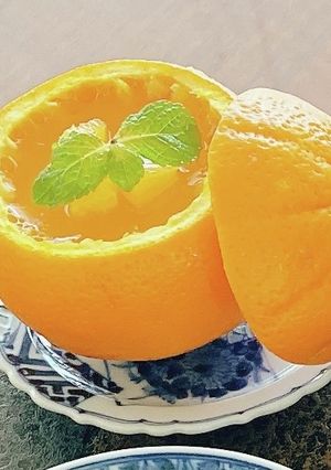 オレンジゼリー-レシピのメイン写真