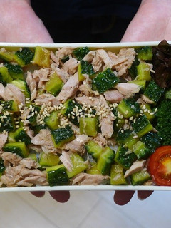 ゴーヤとツナの丼弁当(無限ゴーヤ丼弁当)-レシピのメイン写真
