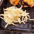 しょうがとズッキーニとたまねぎのかき揚げ