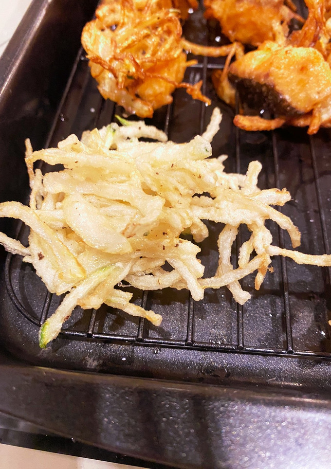 しょうがとズッキーニとたまねぎのかき揚げ-レシピのメイン写真