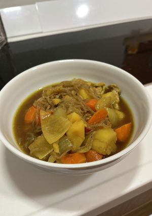 肉じゃが　カレー風味-レシピのメイン写真