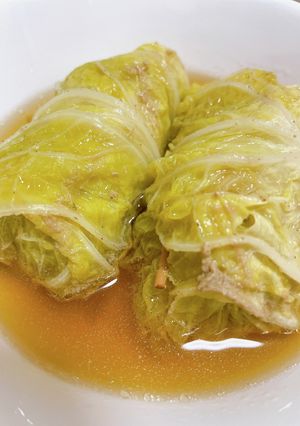 【圧力鍋で時短】ロール白菜(和風味)-レシピのメイン写真