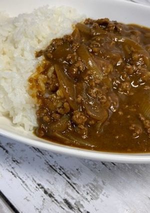 プロ顔負け！ひき肉カレー！-レシピのメイン写真