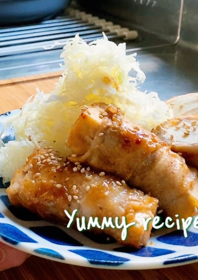 厚揚げの肉巻き・味噌だれver.-レシピのメイン写真