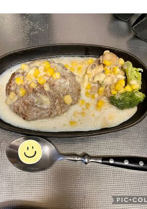 チーズハンバーグ　チーズソース-レシピのメイン写真