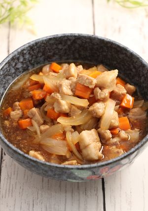 レンジで簡単！豚バラ煮込み-レシピのメイン写真
