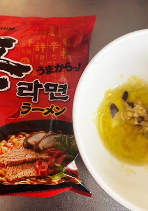 辛ラーメンペペロンチーノ-レシピのメイン写真