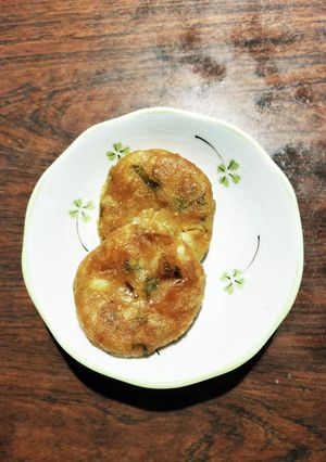 カレーとネギの芋餅-レシピのメイン写真