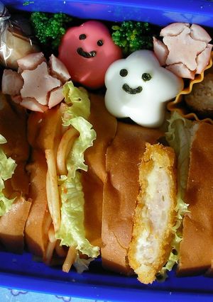 簡単♪デコ弁キッドちょいデカで星型うずら-レシピのメイン写真
