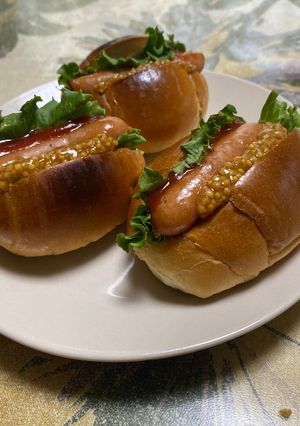 ミニホットドッグ～粒マスタード～-レシピのメイン写真