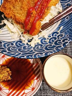 豚カツ・チーズソースを添えて-レシピのメイン写真