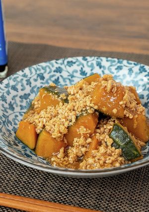 かぼちゃのそぼろあんかけ-レシピのメイン写真