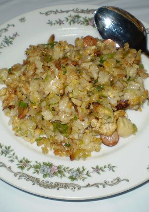 筍と春キャベツのチャーハン-レシピのメイン写真