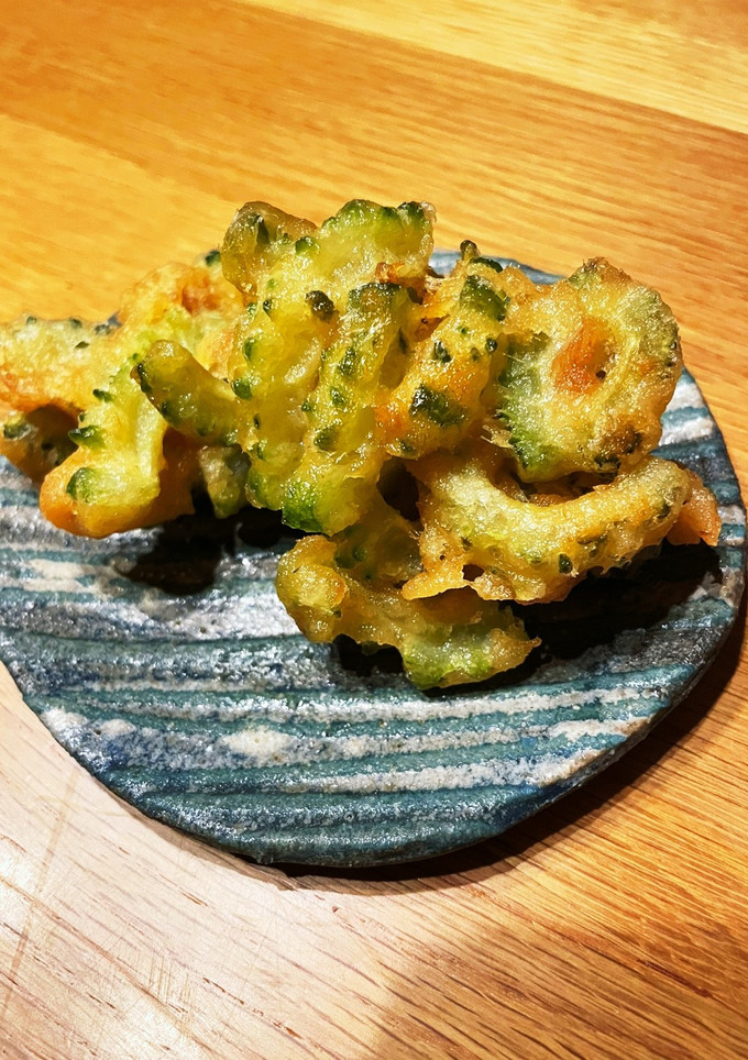 ゴーヤとツナのかき揚げ-レシピのメイン写真