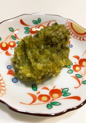 ゆかりのイブクロ　　柚子胡椒(甘唐辛子)-レシピのメイン写真