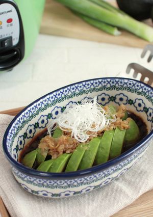 ＼大同電鍋レシピ／アボカド蒸し香味ソース-レシピのメイン写真