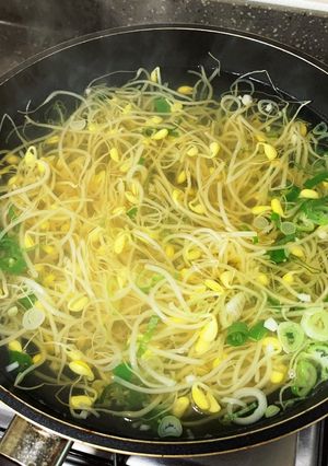 韓国料理　コンナムルクッ　もやしのスープ-レシピのメイン写真