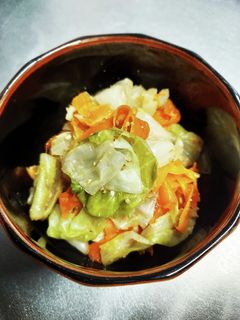 キャベツと人参のゴマ和え-レシピのメイン写真