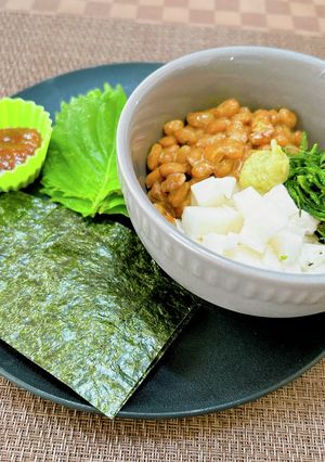 ヘルシーネバネバ混ぜ混ぜ♪海苔巻き巻き-レシピのメイン写真