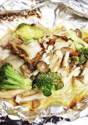 鳥むね肉の味噌マヨホイル焼き-レシピのメイン写真