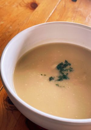 牛乳不使用・野菜だしのポタージュスープ-レシピのメイン写真