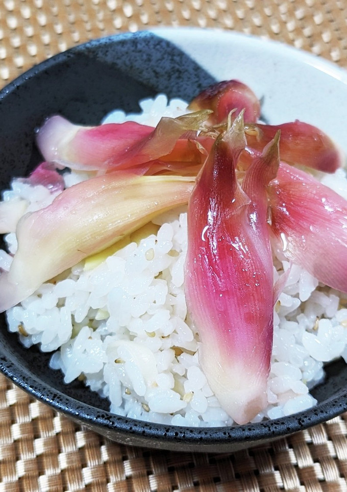 シャキシャキ食感！秋みょうがのちらし寿司-レシピのメイン写真