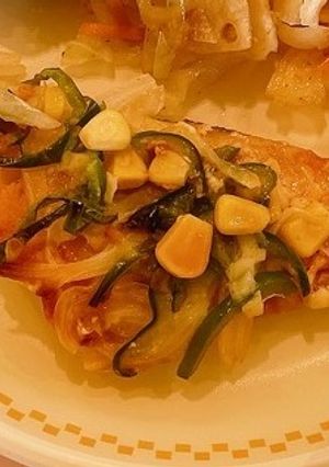 給食＊タラのピザ焼き-レシピのメイン写真