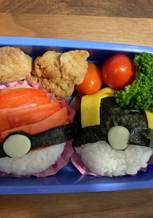 ポケモン大好き弁当-レシピのメイン写真
