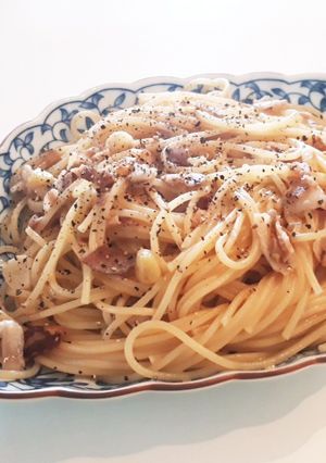 豚バラdeペペロンチーノ-レシピのメイン写真