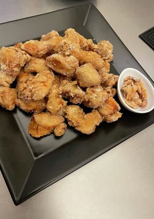 ズボラなわが家の鶏胸唐揚げ(甘酢タレ付)-レシピのメイン写真