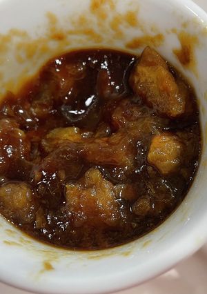梅シロップに加工した梅の種の醤油漬け-レシピのメイン写真