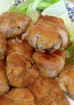 ナスの豚肉巻き-レシピのメイン写真