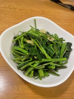 空芯菜のにんにく炒め-レシピのメイン写真