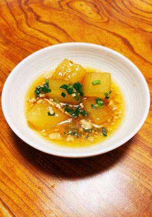 冬瓜鶏そぼろ煮-レシピのメイン写真