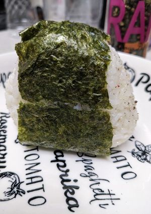 ほりにし　肉　バター　最強おにぎり♪-レシピのメイン写真