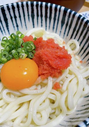 明太釜たまうどん-レシピのメイン写真