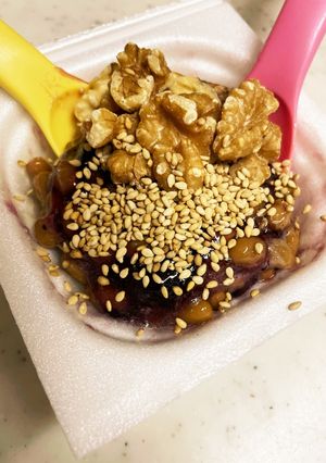 ジャム納豆　おやつです-レシピのメイン写真
