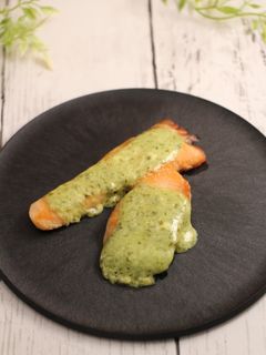 お弁当!銀鮭バジル-レシピのメイン写真