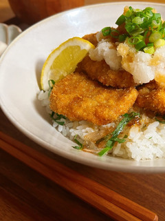 和風おろしひれかつ丼-レシピのメイン写真