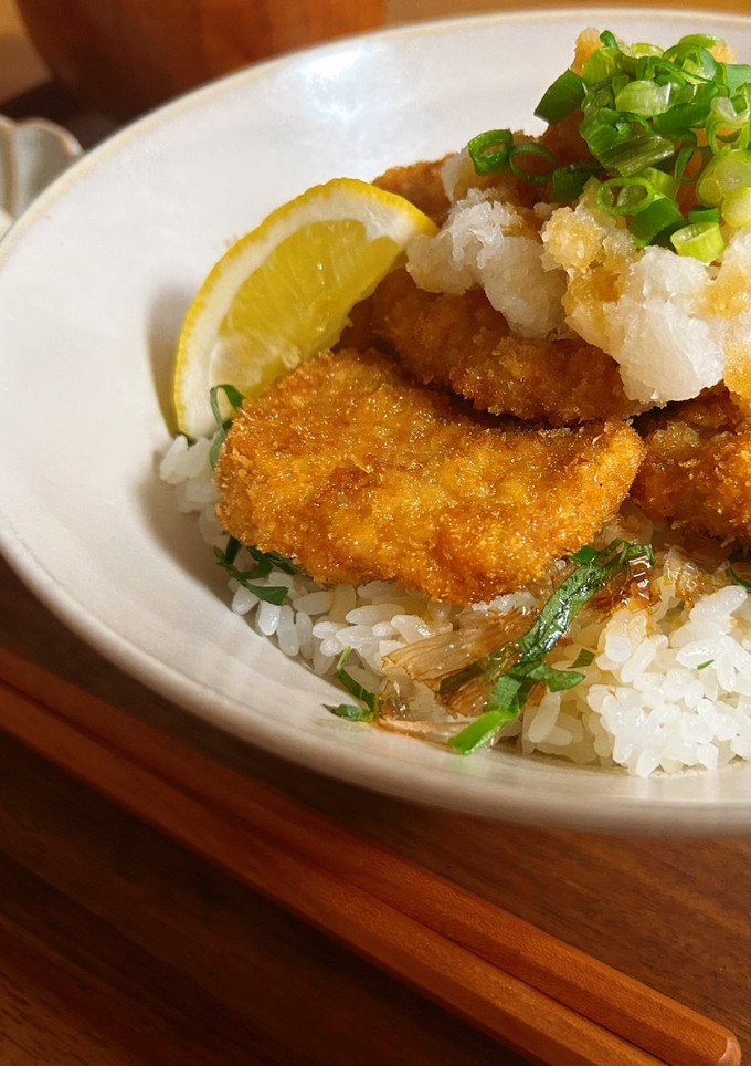 和風おろしひれかつ丼-レシピのメイン写真