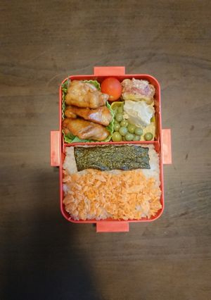 中学生女子弁当2023/09/27-レシピのメイン写真