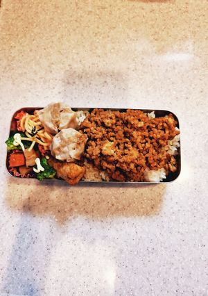 高校生弁当覚え書き229鶏そぼろ-レシピのメイン写真
