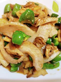 豚トロピーマンエリンギ焼肉のタレ炒め-レシピのメイン写真