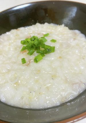 炊いたお米で簡単⭐︎じゃこ梅おかゆ-レシピのメイン写真