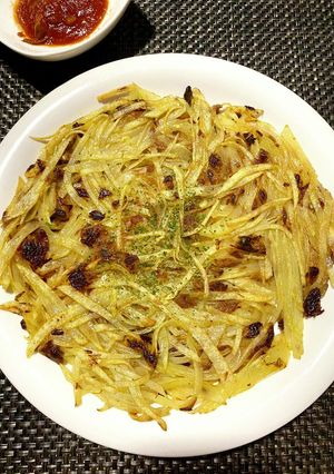 鯖とジャガイモのガレット　トリュフ風味-レシピのメイン写真