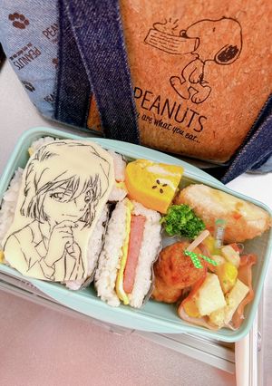 毎日高校男子弁当♡ コナンシリーズ-レシピのメイン写真