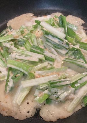 米粉のニラ焼き-レシピのメイン写真