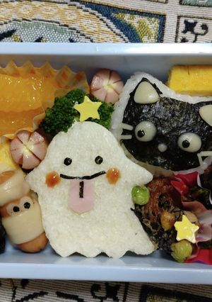 ハロウィン弁当-レシピのメイン写真